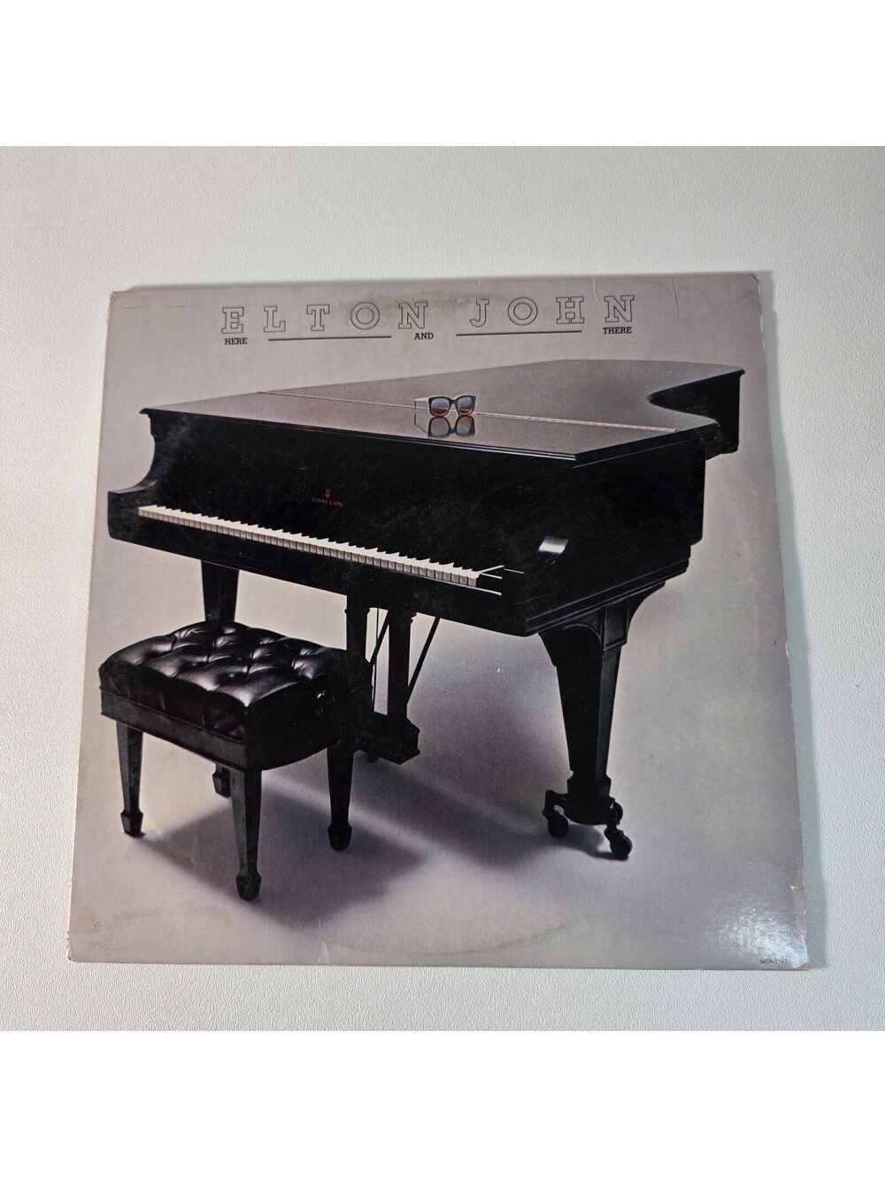Elton John Here And There 12" LP Album 1976 Pop Rock MCA-2197 VG+